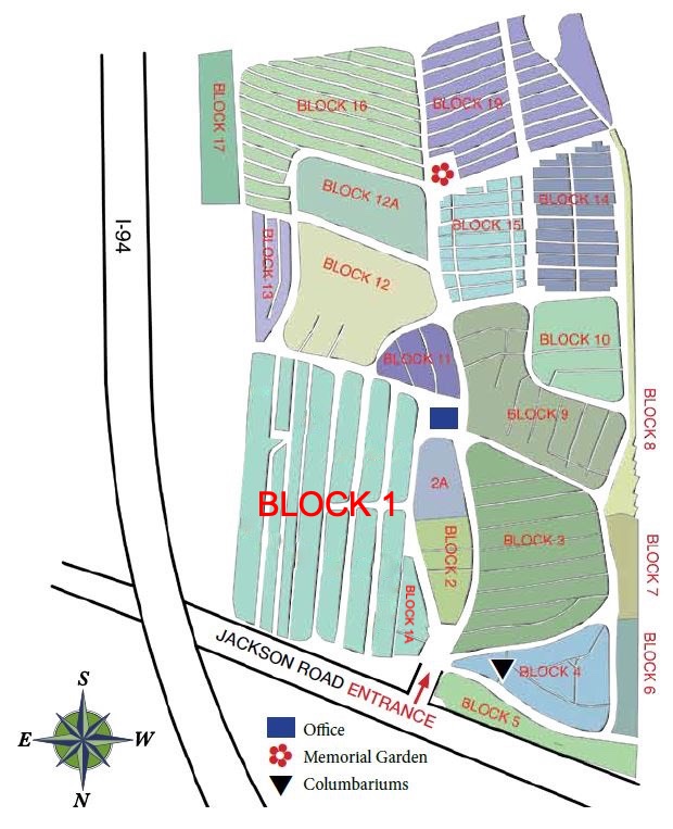 Cemetery Map